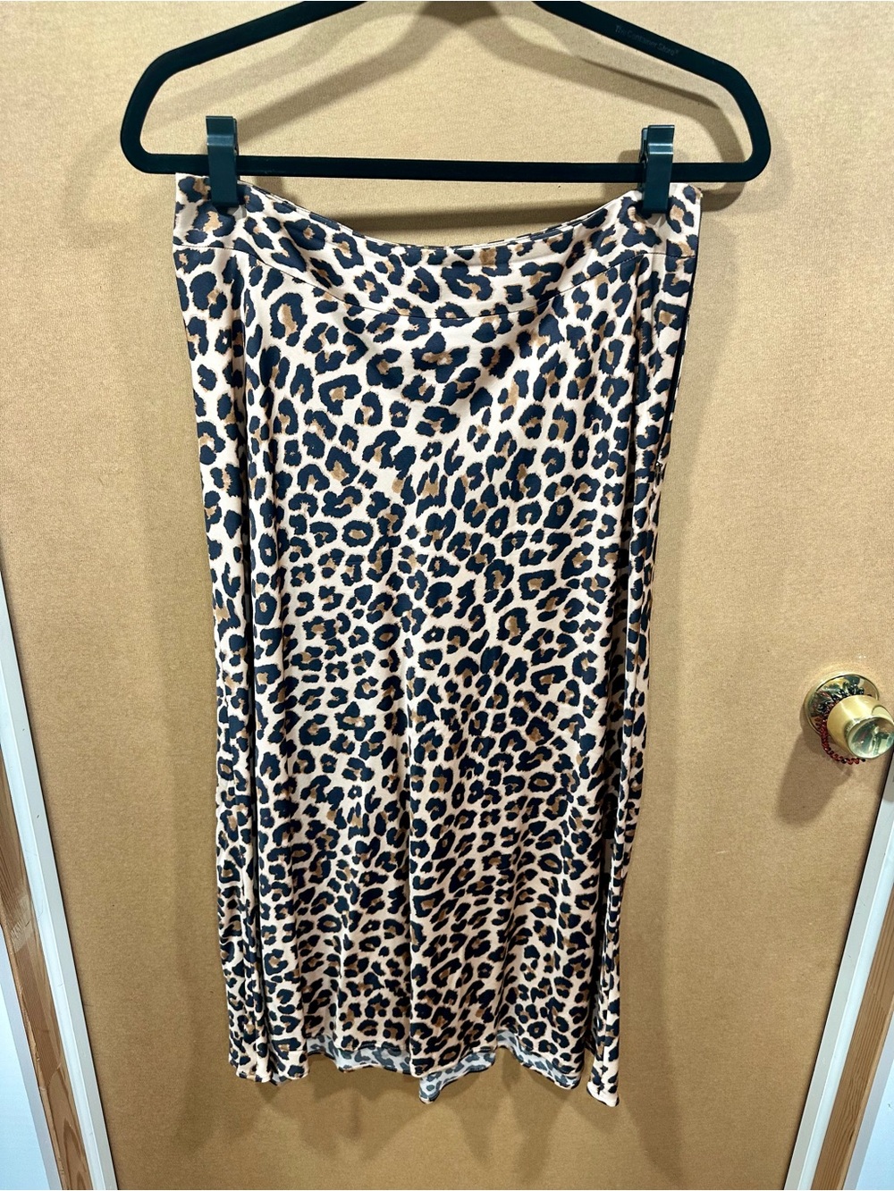 Sezane Sandy Skirt Leopard Print - Size 8 - Picture 4 of 6